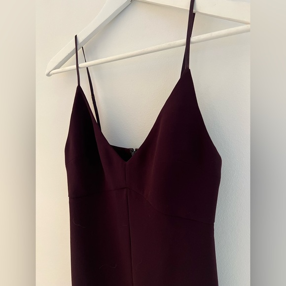 Aritzia Wilfred Maroon Mini Dress, Size 2 - Picture 10 of 12